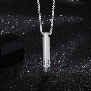 Birthstone Long Necklace