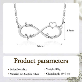 Custom Infinity Necklace