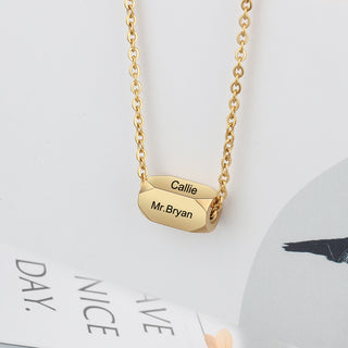 Custom Stainless Steel Diamond necklace