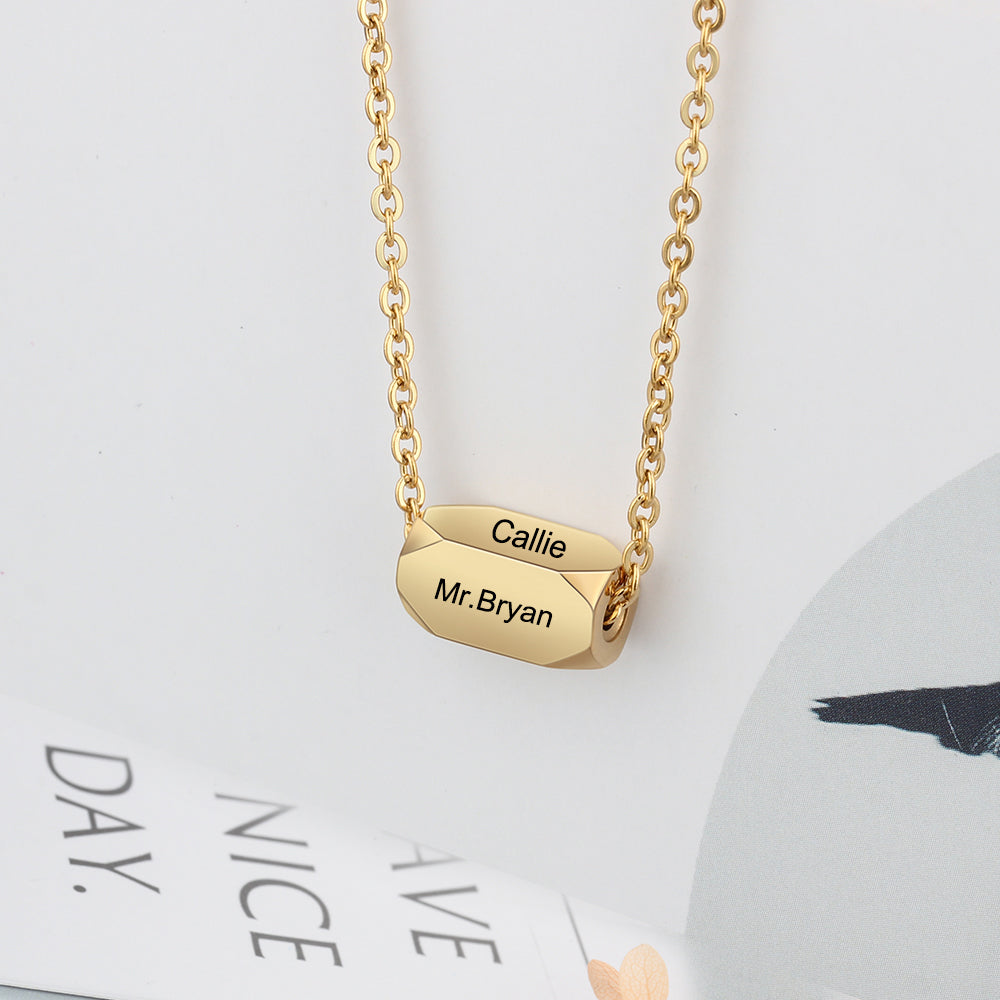 Custom Stainless Steel Diamond necklace