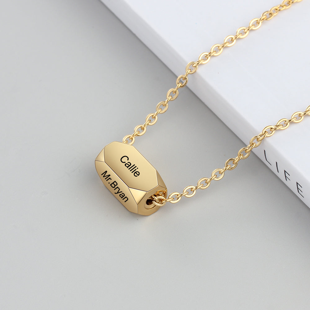 Custom Stainless Steel Diamond necklace