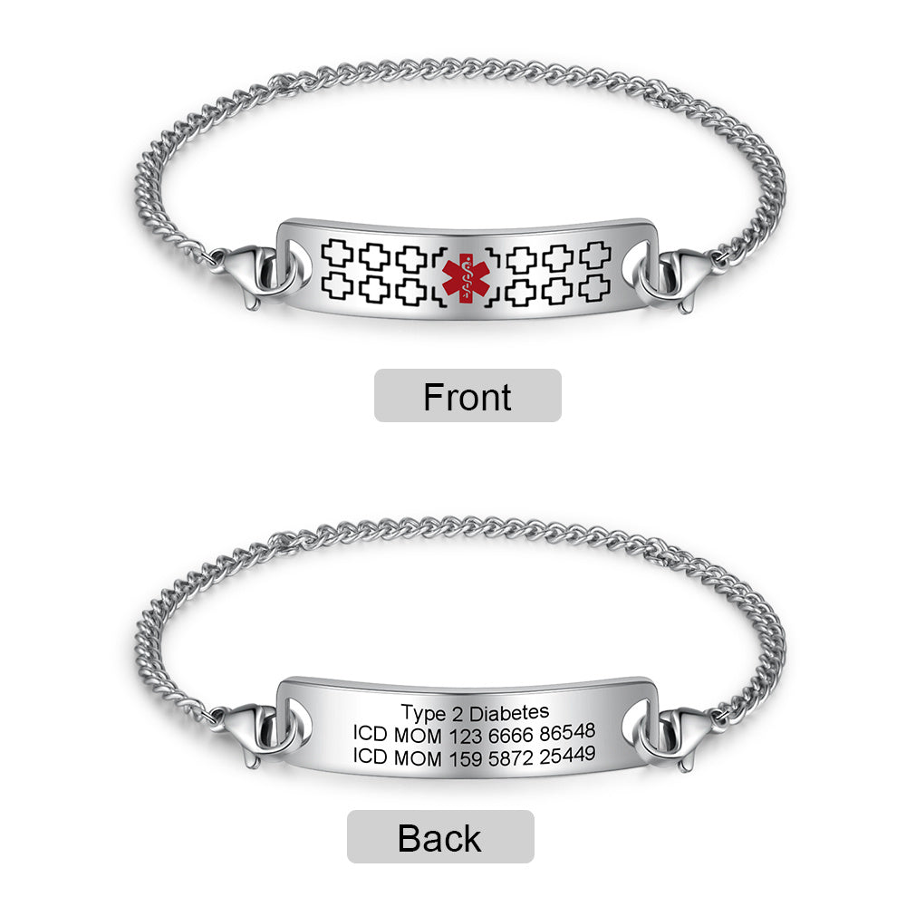 Custom Medical Bracelet