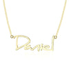 Personalized 925 Sterling Silver Handwritten Jewelry