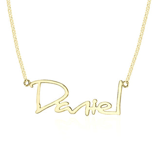 Personalized 925 Sterling Silver Handwritten Jewelry