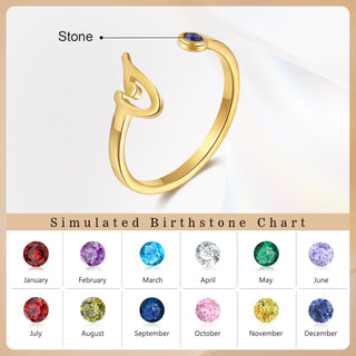 Custom Birthstone Ring