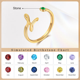 Custom Birthstone Ring