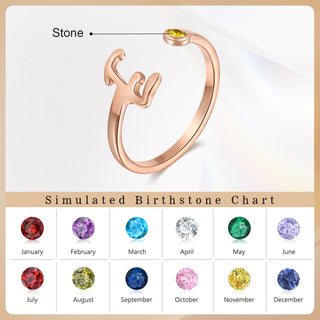 Custom Birthstone Ring