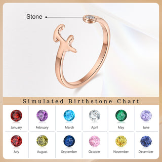Custom Birthstone Ring