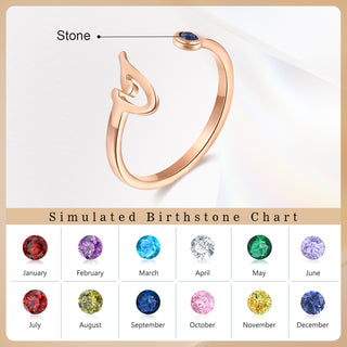 Custom Birthstone Ring