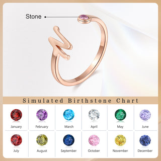 Custom Birthstone Ring