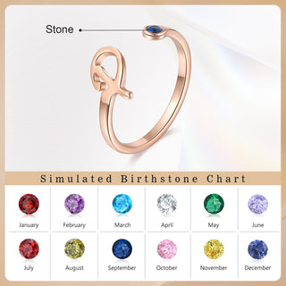 Custom Birthstone Ring
