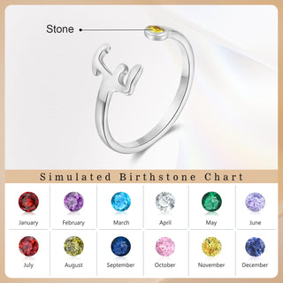 Custom Birthstone Ring