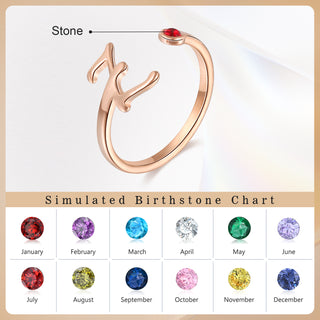 Custom Birthstone Ring