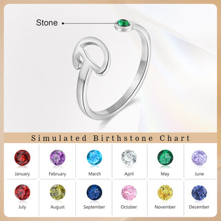Custom Birthstone Ring