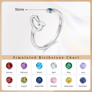 Custom Birthstone Ring
