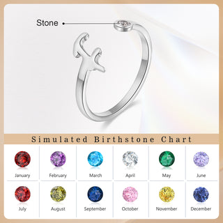 Custom Birthstone Ring