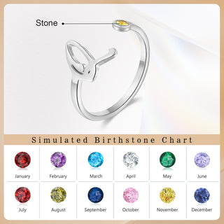 Custom Birthstone Ring