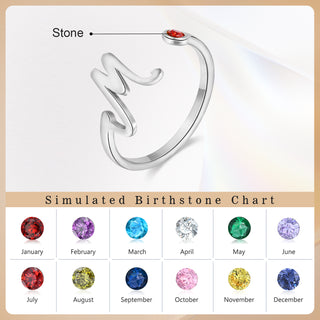 Custom Birthstone Ring