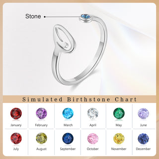 Custom Birthstone Ring