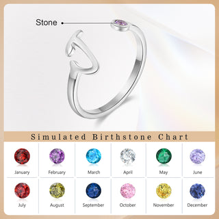 Custom Birthstone Ring