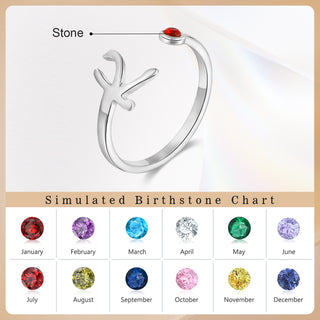 Custom Birthstone Ring