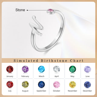 Custom Birthstone Ring
