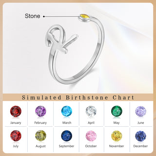 Custom Birthstone Ring