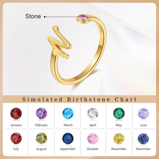 Custom Birthstone Ring