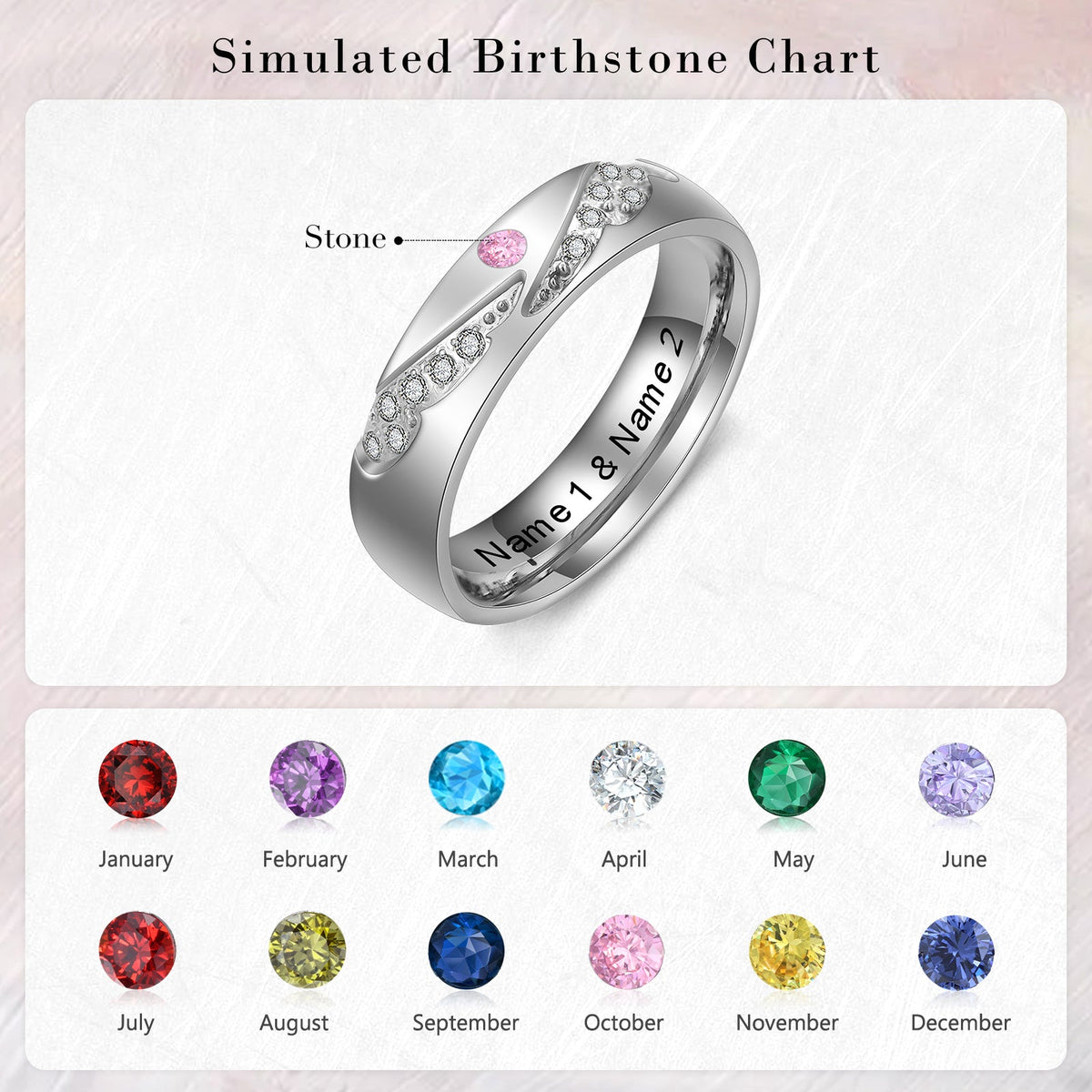 Personalized Couple Ring