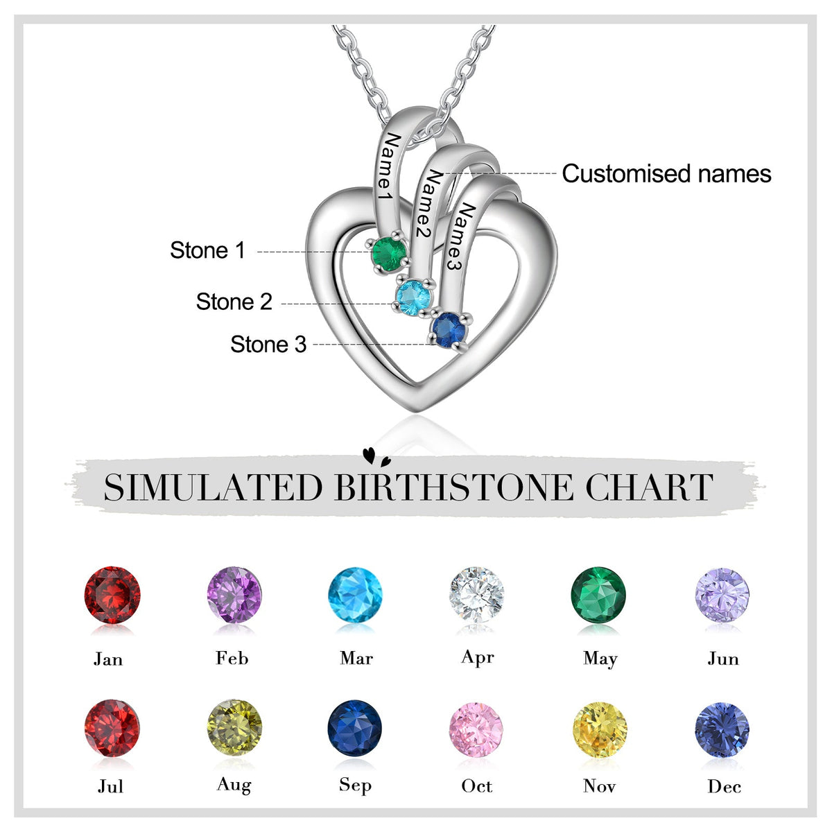 Custom Heart Necklace