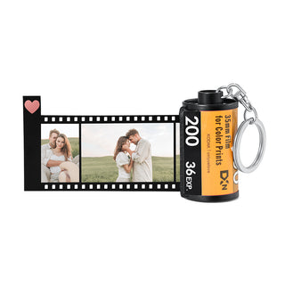 Personalized Photo Stainless Steel Keychain