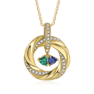 Custom Birthstone Necklace