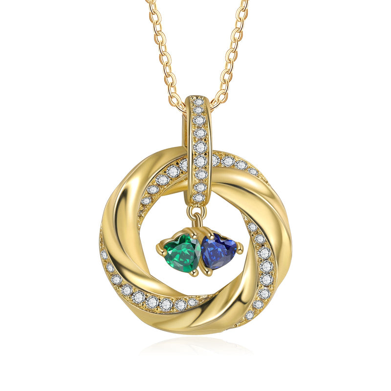 Custom Birthstone Necklace