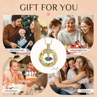 Custom Birthstone Necklace