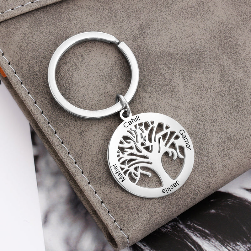 Engraving Stainless Steel Keychain