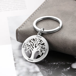 Engraving Stainless Steel Keychain