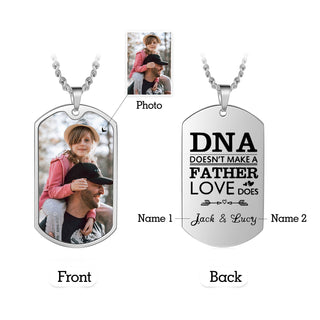 Custom Photo Stainless Steel Necklace