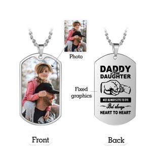 Custom Photo Stainless Steel Necklace