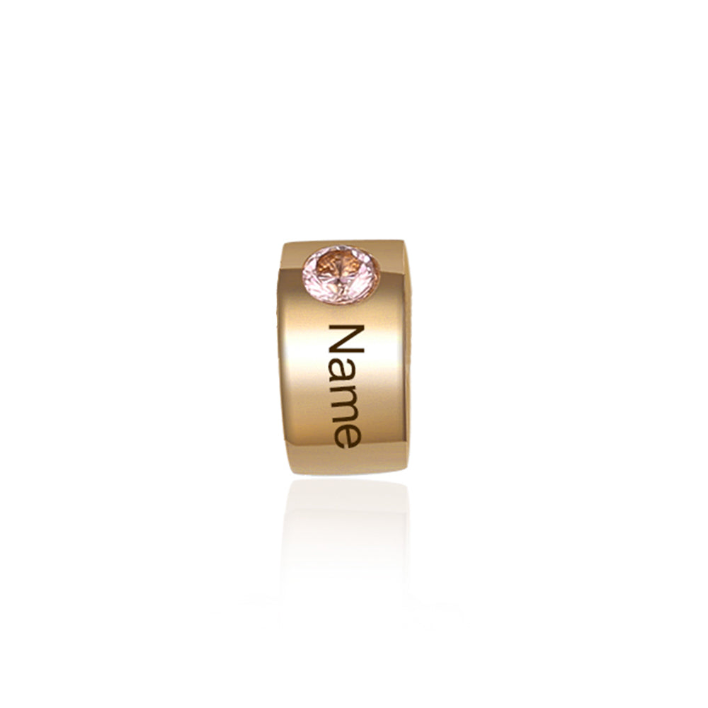 Custom Name Bead Charm