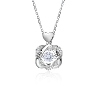 Personalized Love Heart Necklace