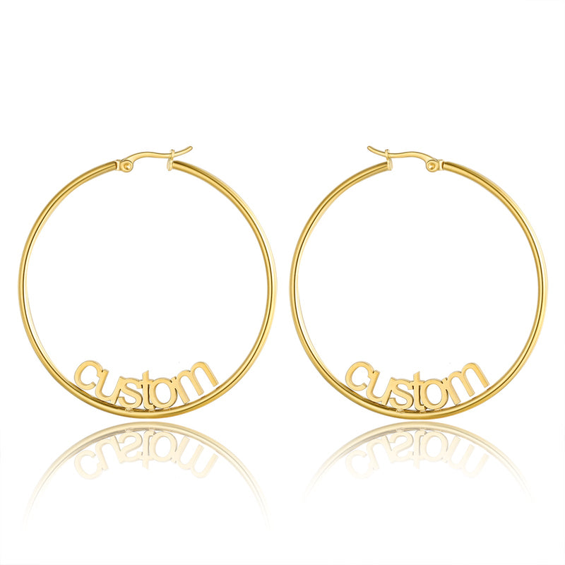 Personalized Name Earring