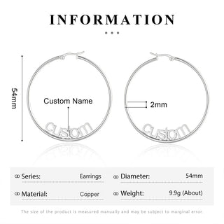 Personalized Name Earring