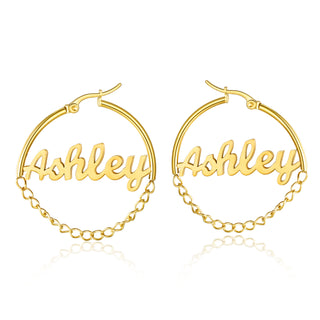Custom Name Earrings