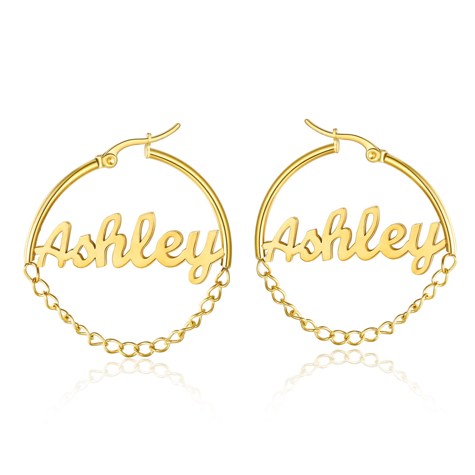 Custom Name Earrings