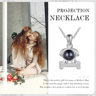 Custom Photo Projection Necklace