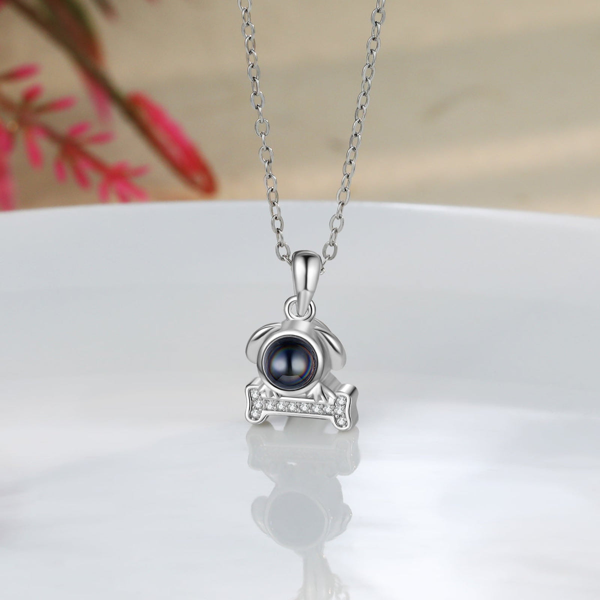 Custom Photo Projection Necklace