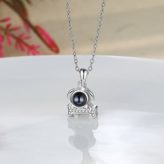 Custom Photo Projection Necklace
