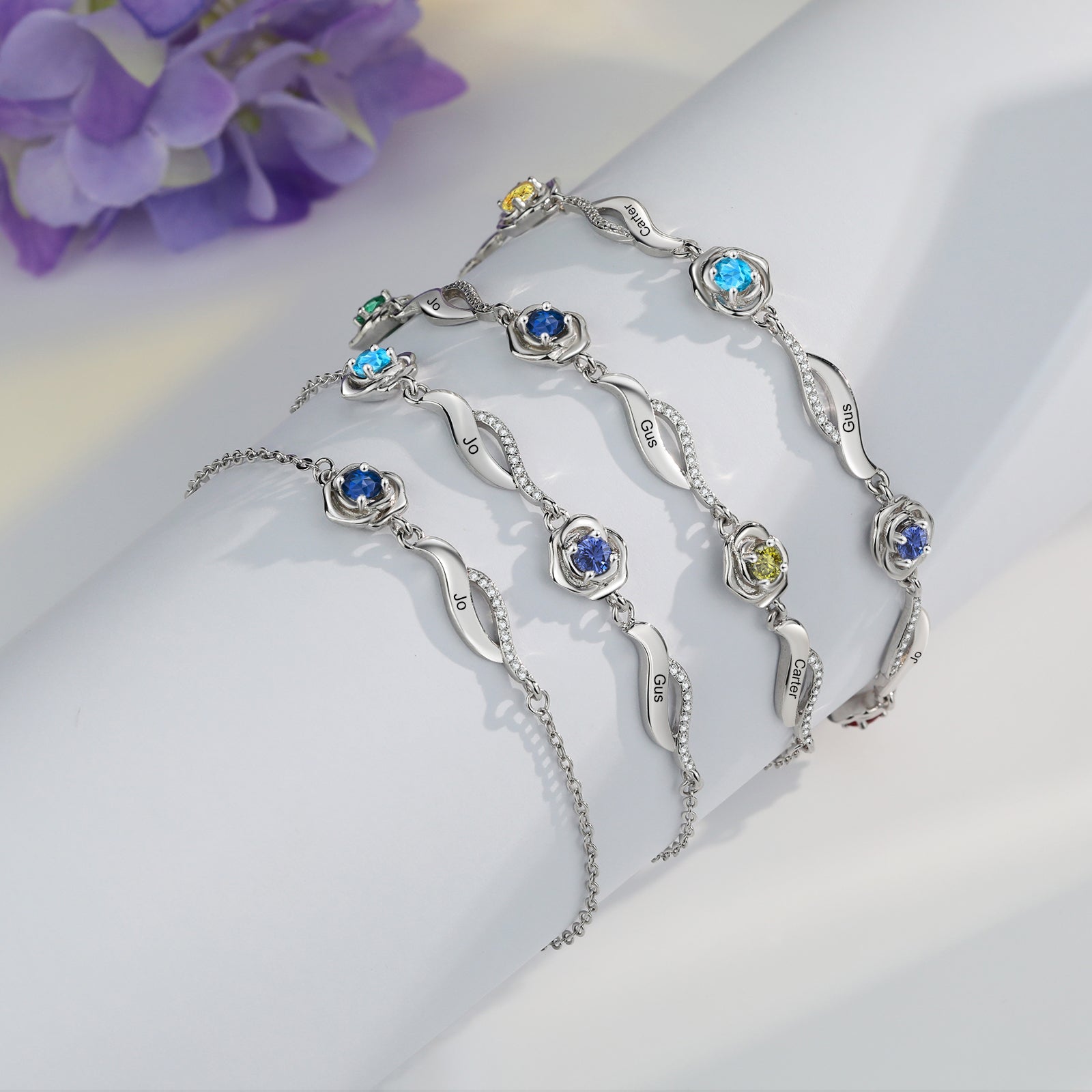 Rose Flower Bracelet
