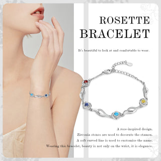 Rose Flower Bracelet