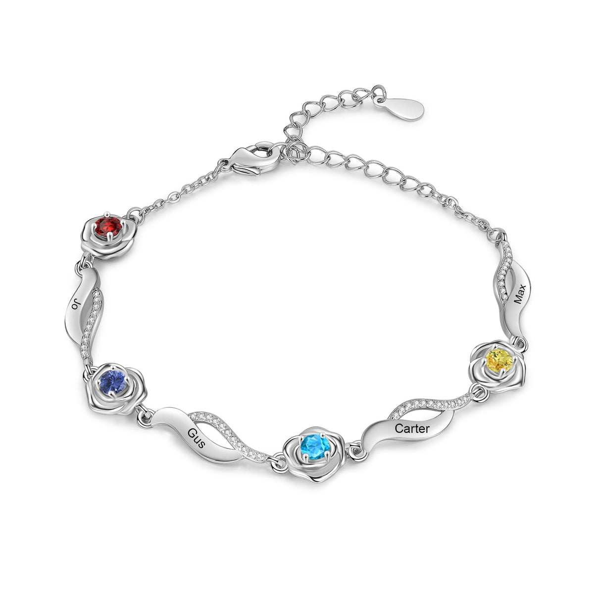 Rose Flower Bracelet